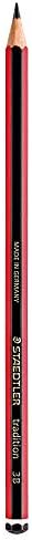 STAEDTLER Black Pencil 3B, Tradition, 110-3B 10