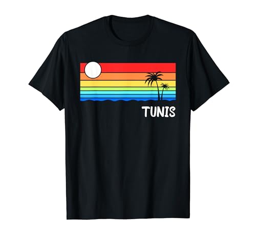 Tunis Sunrise Design Holiday Tunisia Tunis T-Shirt