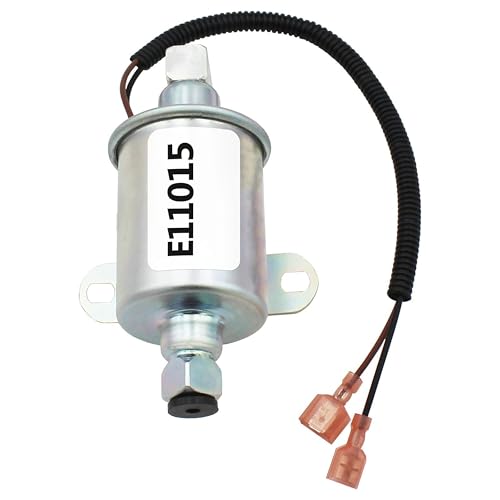 Electric Fuel Pump E11015 Compatible with Onan 5500 5.5KW Gas Generators Like Marquis Gold 5500 Etc. Fits HGJAA to HGJAF Replace 149-2620 A047N929 A029F887 A064S965 GMB 596-1160 Herko RV008