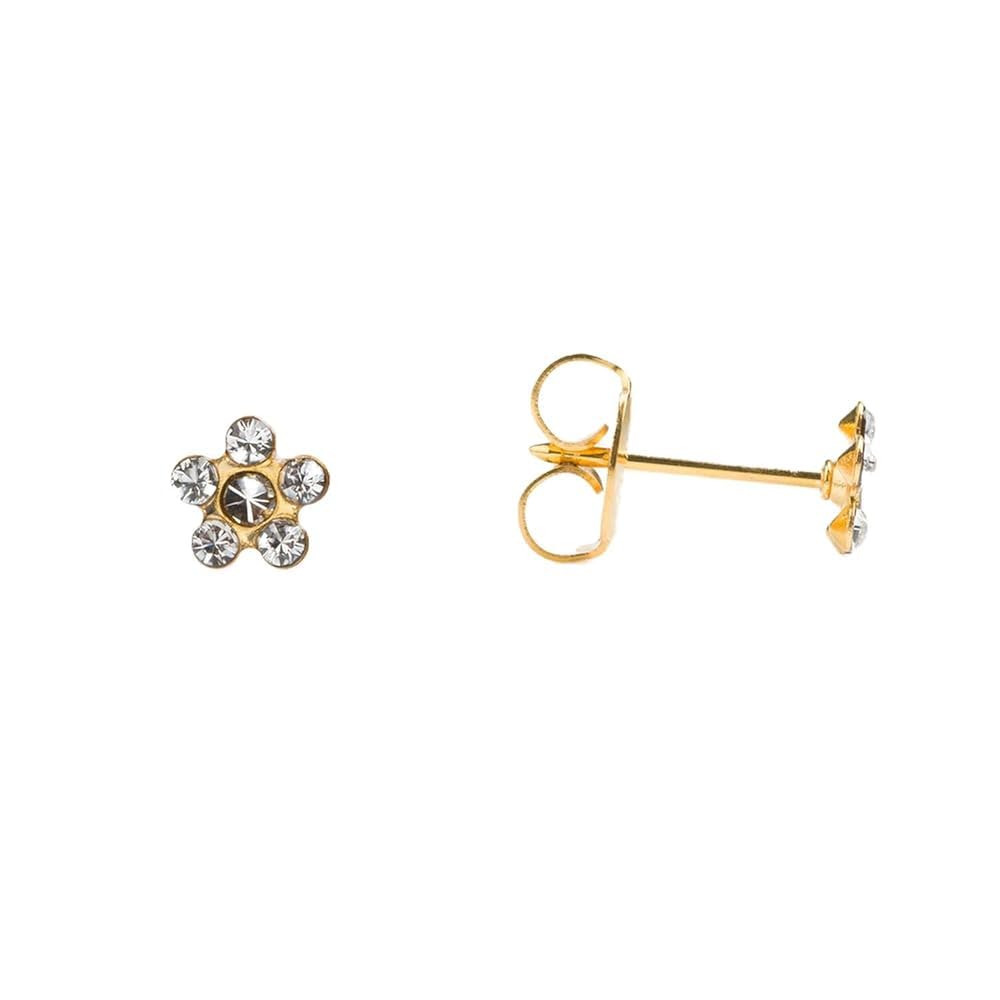 StudexDaisy Stud Earrings | Hypoallergenic and Nickel Safe for Sensitive Ears | High Fashion Earrings for Women and Men