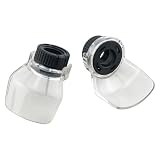 BLLNDX 2PCS Transparent Rotating Tool Guard Safety Dust Cover Accessories for Metal Cutting Wood Sanding...