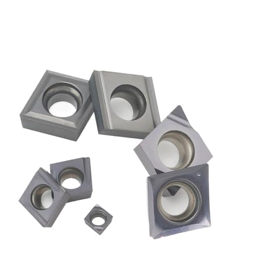 FSLMEIL Utensile for Tornitura Interna CCGT060201FL-U CCGT060202MF-GQ CCGT060204R-F CCGT060201L-H Leghe Ad Alta Temperatura(CCGT060202MF-GQBUA82,10Pices)