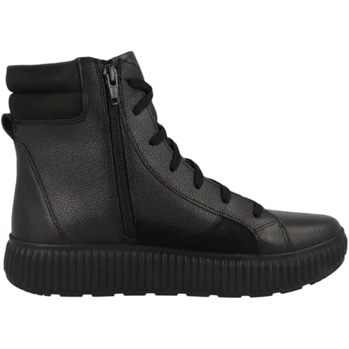 Geox Women's D Graisy C Ankle Boot, Nero, 37 Eu - 3