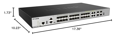 Image of D-Link Systems DGS-3630-28SC /SI DGS-3630 Series 28-Port L3 Fully Managed Gigabit Switch
