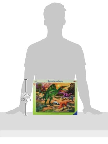 Ravensburger Dinosaurs Roam The Earth Rompecabezas de 42 Piezas con Marco para Niños 4+ miniatura 2