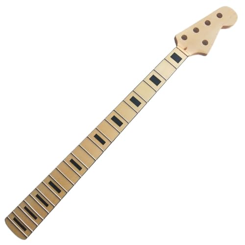 Manche de guitare basse 5 cordes 21 frettes en érable brillant 34 pouces