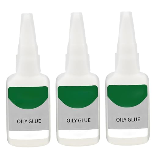 3pcs öligkleber 20g wasserdichte schnelle trockene super adhäsive starken kleber für metall plastik holz keramikglas gummi leder reparatur Haushalt industriell gebrauch