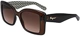  SALVATORE FERRAGAMO Gafas de Sol SF965S Brown/Brown Shaded 54/20/140 mujer