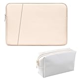 【Design Mince, Léger et Adapté aux Voyages】: Le design mince de cette housse pour ordinateur la rend facile à transporter dans votre sac à dos ou votre sac à main. La fermeture éclair lisse permet un accès facile, ce qui en fait un choix fiable et élégant pour toutes les occasions, que ce soit au bureau, à l'école ou lors de vos voyages.