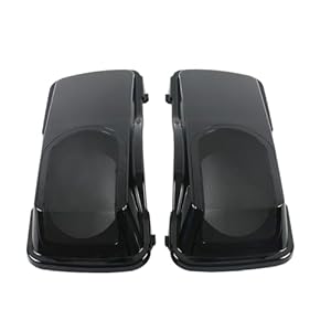 Wynmoto Vivid Black Hard Saddlebag 6X9 Speaker Lids Fit For 1994-2013 Harley Touring Road King Electra Street Glide Cvo Ultra Classic 10 3141ubnfyyl. sl500 . ss300