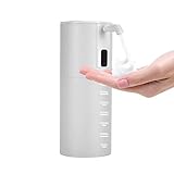 Dispensador de Jabón Espuma Automático Sin Contacto, Bateria cargada Blanco