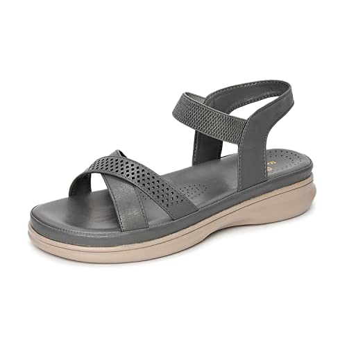 Image of Marc Loire Women's Comfortable Slip on Casual Open Toe Flats Sandals