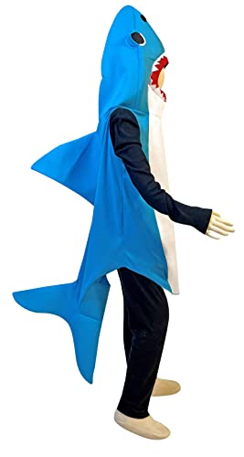 Disfraz Completo Infantil Tiburón Azul Rasta Imposta miniatura 3