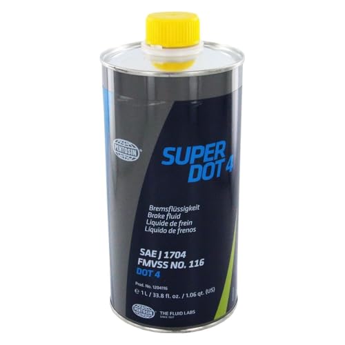 Part Synergy Replacement for Super DOT 4 Brake Fluid For Audi 80 1990-1992