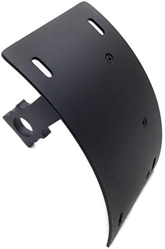 Motorcycle Curved Side Mount License Plate Holder Bracket for Honda CBR 600RR 2005-2012 1000RR 2004-2013 2006 2007 2008 09 (Silver)