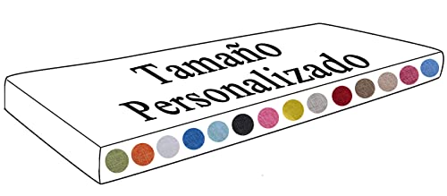 Personalizado Cojín de Banco, Comodísmo y Desenfundable, Cojín Largo para Taburetes Muebles para Interior y Exterior Bancos Jardín Comedor Cocinas Largo Heces (Tamaño Personalizado, Verde Claro) Cover