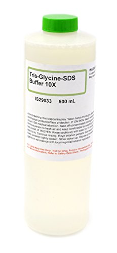 Tris-Glycine-SDS Buffer 10X, 500mL - The Curated Chemical Collection