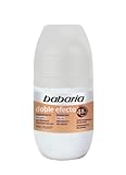 desodorante babaria aloe Antitranspirante, 0% Alcohol. Babaria - Desodorante rollon doble efecto - 0% alcohol - Antitranspirante - 200ml