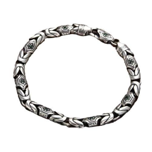 Bracelets de pierres précieuses en argent sterling pour un style affirmé