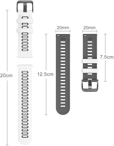 Image of Zitel Band Compatible with Huawei Watch GT 6 Pro /GT 6 46mm, GT 5 / GT 5 Pro 46mm, GT 4 46 mm, GT 3 / GT 3 Pro, GT /GT 2, GT 2 Pro /GT 2e, Watch 4 /4 Pro, 3 /3 Pro - 22mm Sports Straps