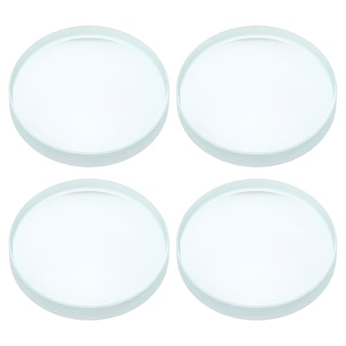 Lentille convexe 100mm en verre convergent PATIKIL de 50mm pour projeter et focaliser la lumière