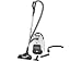 Rowenta Silence Force Vacuum Cleaner with Bag Ultra Quiet, Performance, Capacity 4.5 L, Very Well Accessorized with 3 Accessories, Made in France RO7457EA White