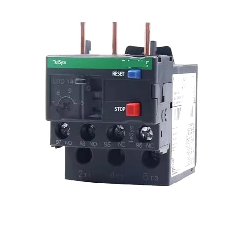 Relé de sobrecarga térmica LRD14C contactor trifásico motor eléctrico 7-10 A 2