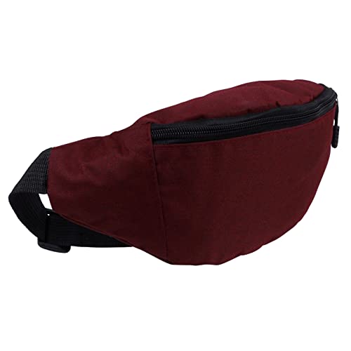 RED X Sac banane unisexe en toile, bordeaux, Taille unique