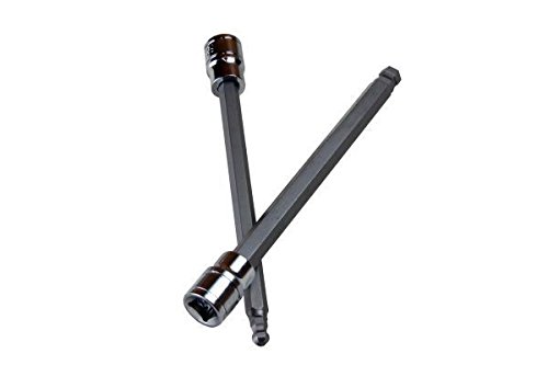 US PRO 8-Piece 3/8 Inch Drive Long Ball End Hex Allen Bit Socket Set - 3mm To 10mm (Model 1495)-512255