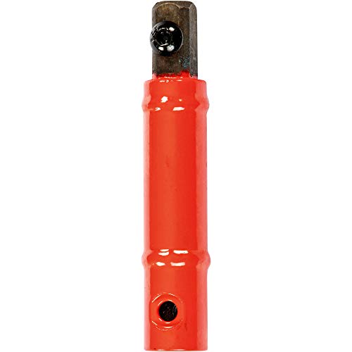 EzyRoller Classic X - Varilla de extensión para patinete a partir de 3 años (rojo, 110 mm)