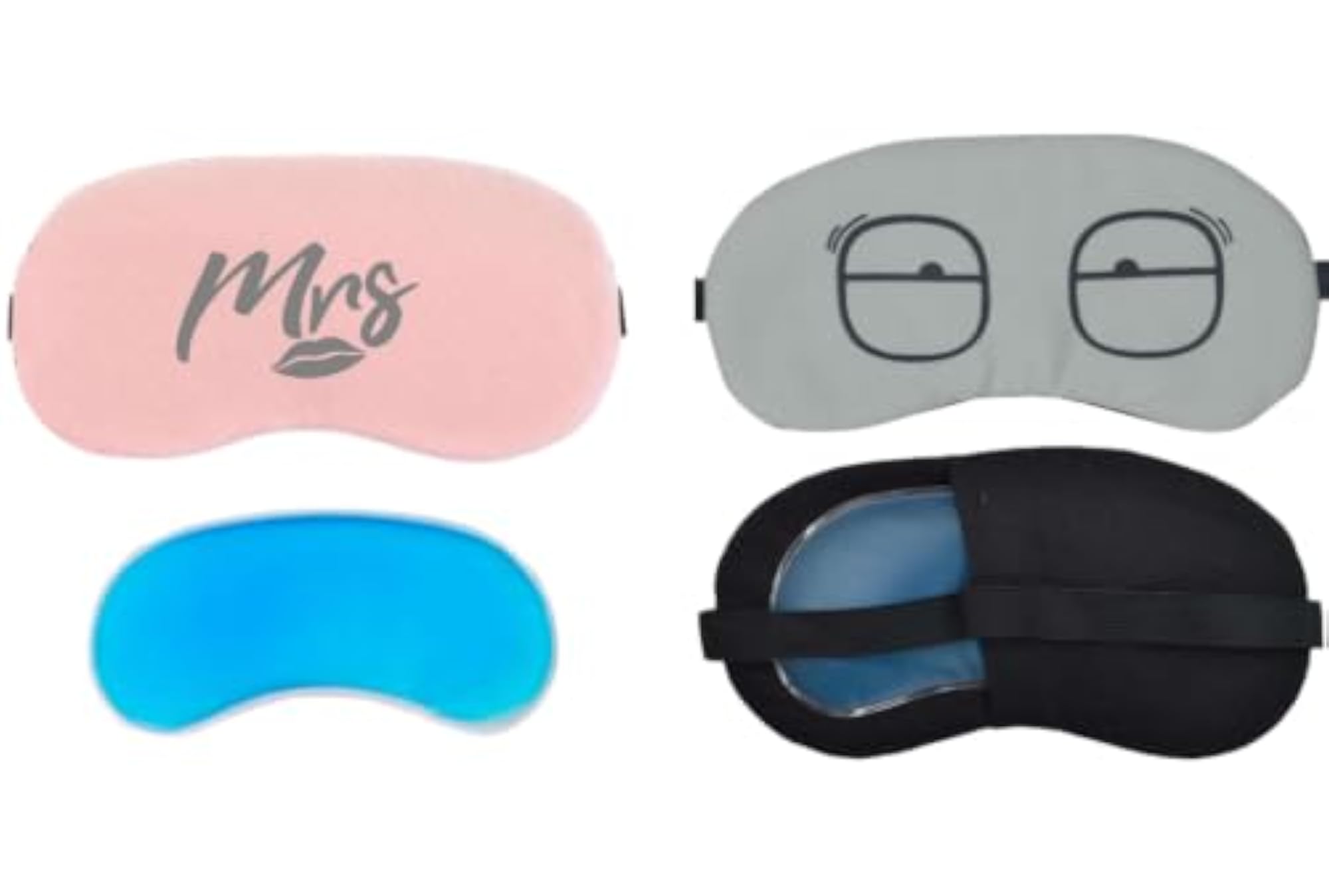 Cooling Gel Eye Mask for Sleeping - Mr. Typography Design