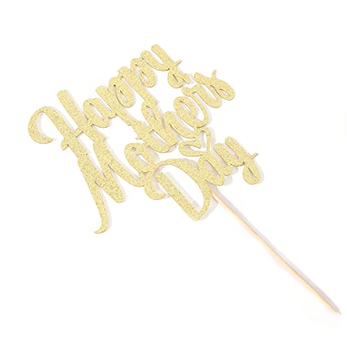 Happy Mother's Day Cake Topper - Mother's Day Topper, Mother's Day Celebration Decoration，Mom Gift，Mothers Day Party Decor #TOP6