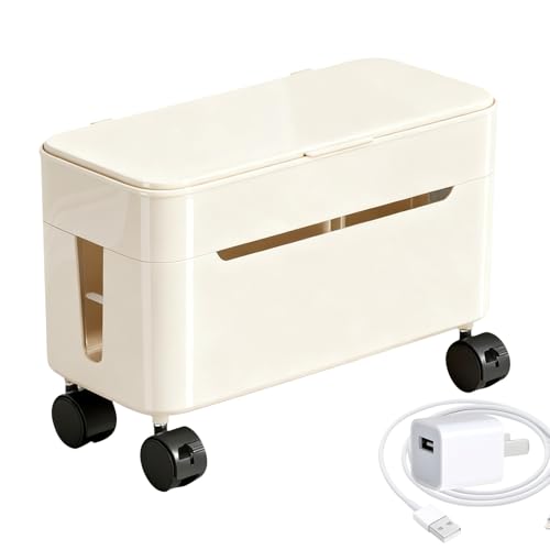 Rangement de câbles de bureau pour cacher les fils sous la table