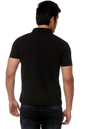 Image of Amazon Brand - Nora Nico Men's Cotton Pique Half Sleeves Solid Polo T Shirts-Pack of 2