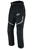 ✅ CORDURA 600D DE CALIDAD: Carcasa exterior hecha de material Cordura 600D de alta calidad. Material elástico en la rodilla para un movimiento más cómodo. 2 bolsillos impermeables en ambos lados del pantalón. Los pantalones cuentan con 2 bolsillos externos y 2 solapas con cremallera en la parte delantera para ayudar con el flujo de aire en los días calurosos. Material reflectante de alta visibilidad utilizado para hacer que el conductor sea más visible por la noche.
