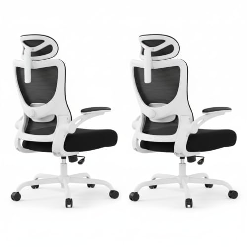 Image of Marsail Ergonomic Office Chair with 3D Armrests, Pack of 2
