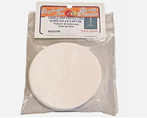 Candle DRIP Protectors BOBECHA EN Carton 25 PK (2025160)