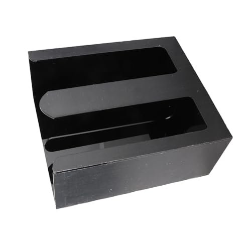 Distributeur de gobelets en papier jetable à double compartiment pour comptoir de café