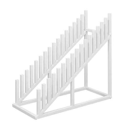 Grand présentoir coulissant de carrelage avec étagère réglable en hauteur