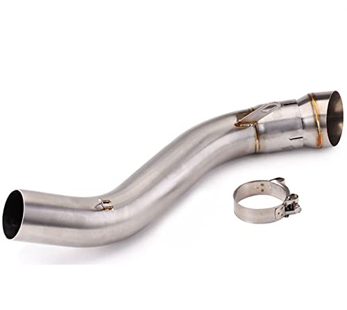 Échappement intermédiaire 60mm en acier durable pour CBR650F et CB650R