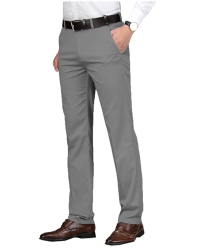 Formal Mens Pant Business Slim Trousers Fashion Regular Fit Suit Pants ﻿