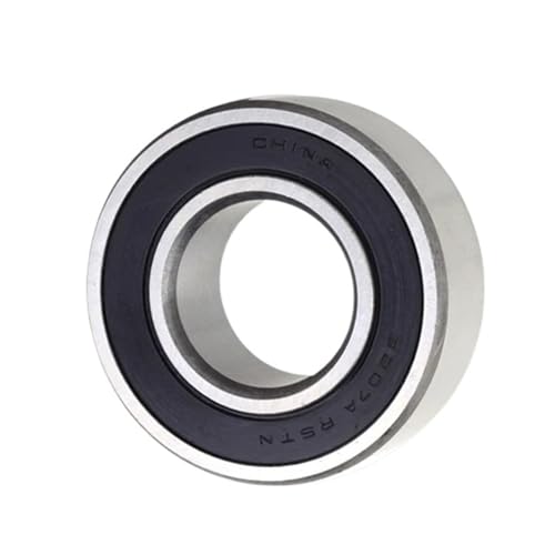 Roulement à billes de haute précision 3201 à double rangée en acier chrome durable - 3