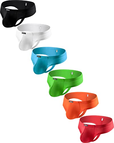 Men's Low Waist Modal Cheeky Boxer Briefs Soft Breathable Cotton Comfortable Underwear