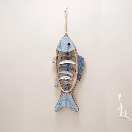 Décoration murale en forme de poisson pour habiller un mur vide avec style