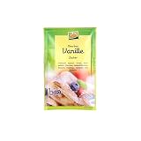 Biovita - Bio Bourbon Vanille Zucker - Vanillinzucker für feines Backen & Desserts | 100% echte Bourbon-Vanille, vegan & glutenfrei | 5x 10 g mit Aroma-Schutzbeutel