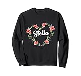 Photo Gallery stella fiore cuore personalizzato nome stella felpa Photo Gallery stella fiore cuore personalizzato nome stella felpa
