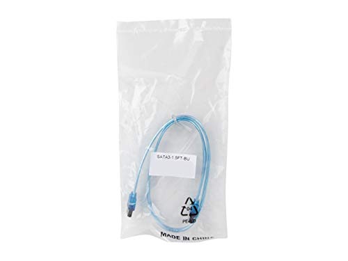 Cable SATA de 18 pulgadas Azul UV Nippon Labs miniatura 3
