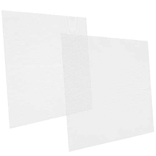 LABRIMP 2pcs Silicone Dehydrator Sheets Reusable Food Dryer Mats for Drying Fruits Meat Non Stick Fit for Dehydrator Machines Lightweight Design
