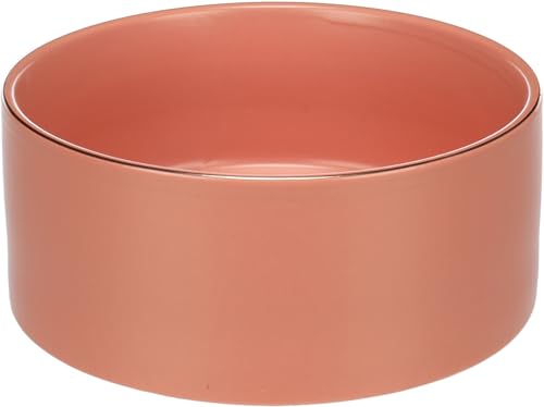 Flamingo ciotola per cani – ciotola cane in ceramica – Rosa – 1,2 L – ciotola per cani di grande taglia – Robusta e lavabile in lavastoviglie