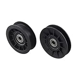 Large compatibilité : conçu avec précision pour s'adapter à une variété de modèles de tondeuses à gazon, y compris ceux dotés de systèmes de courroie serpentine et de différentes configurations de poulies. Idéal pour l'entretien des pelouses résidentielles, le jardinage et les équipements agricoles à petite échelle.